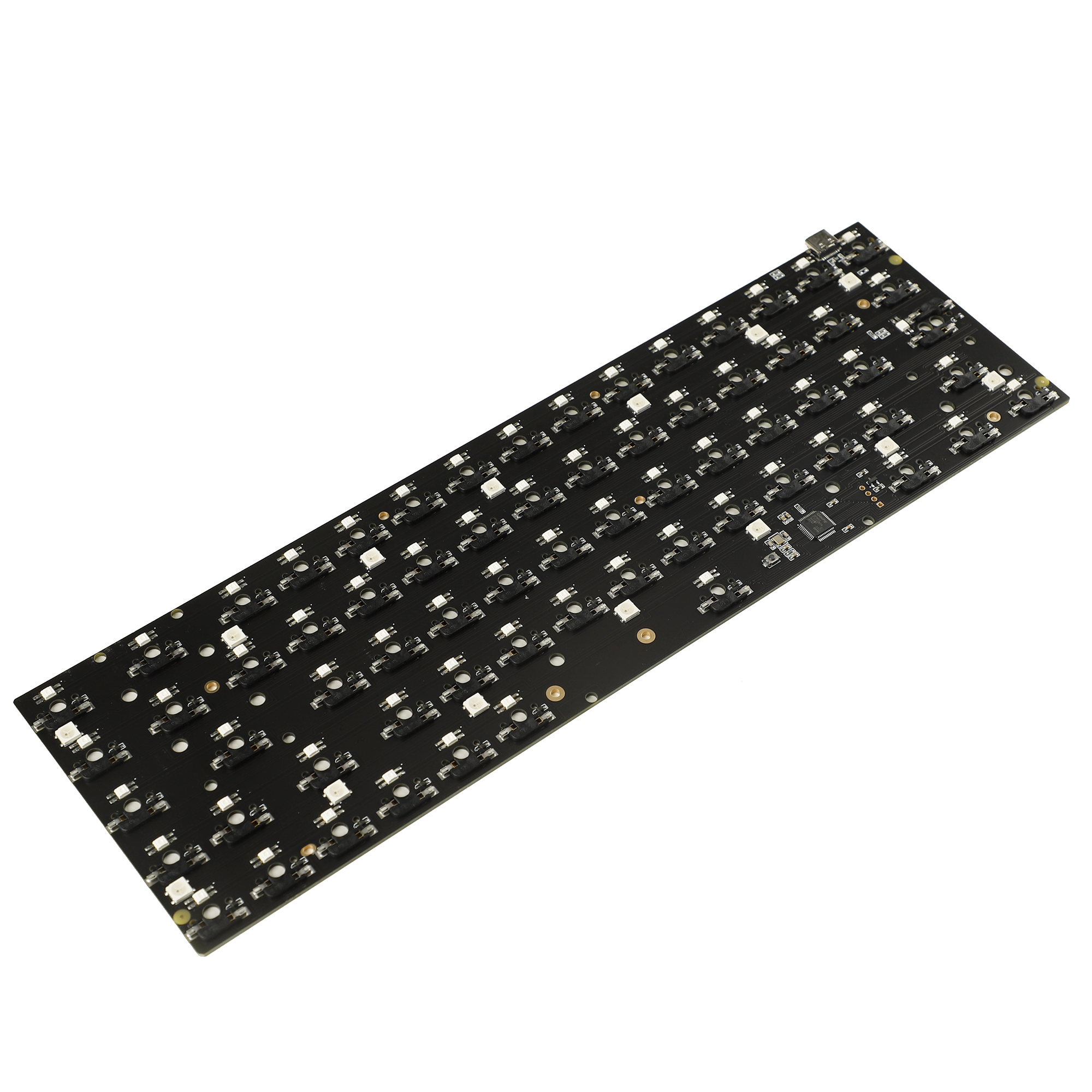 65% 68 Fully programmable hot-swap PCB Underglow RGB Switch RGB ...