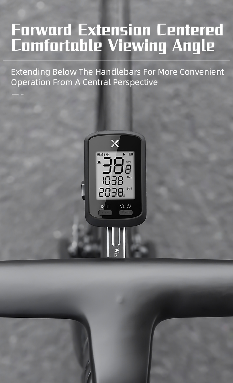 WEST BIKING Integrated Handlebar Speedometer Bracket Compatible With ...