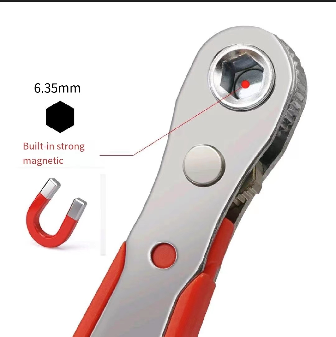 Metal flexible shaft / plastic ring fast ratchet / screwdriver wrench ...