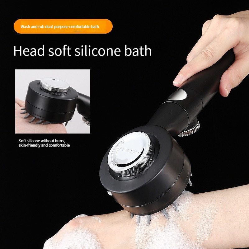 Kit 4 In 1 Massage Shower Head 3 Mode High Pressure Water Saving ...
