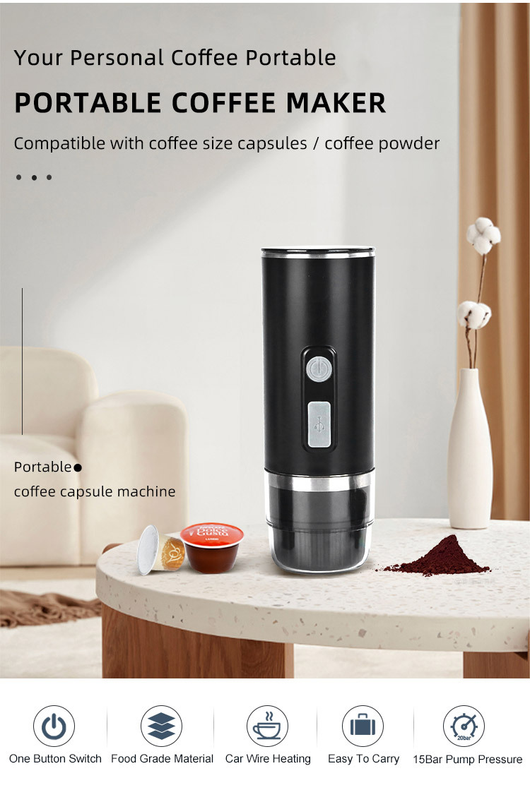 Electric portable 2024 espresso maker