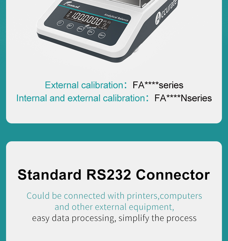 JOANLAB Precise Balance Lab Digital Balance Precision Scale Electronic ...
