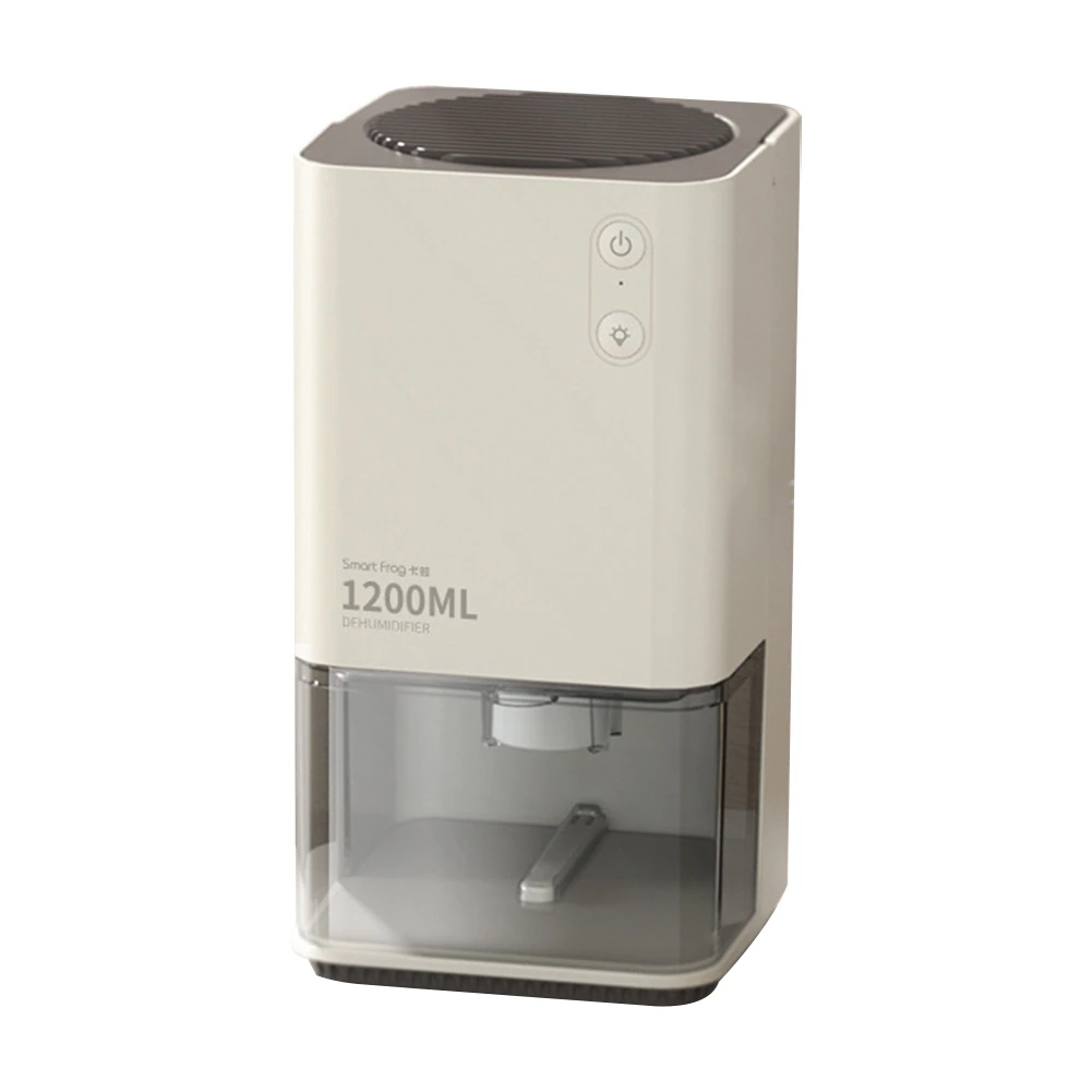 Gadgetoo Xiaomiyoupin Smartfrog Desktop Dehumidifier 1200Ml Bacteriostat With Night Light Low Noise Portable Mini Dehumidifier