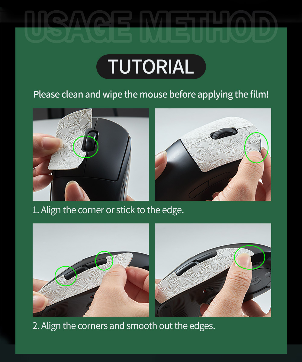 Anti-slip Mouse Sticker For Logitech G Pro Wireless/G PRO X SUPERLIGHT ...