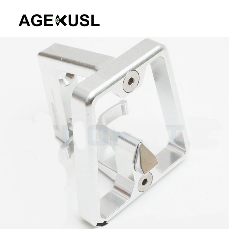 ACEOFFIX Bike Front Carrier Block Basket Rack Bicycle Bag CNC Aluminum ...