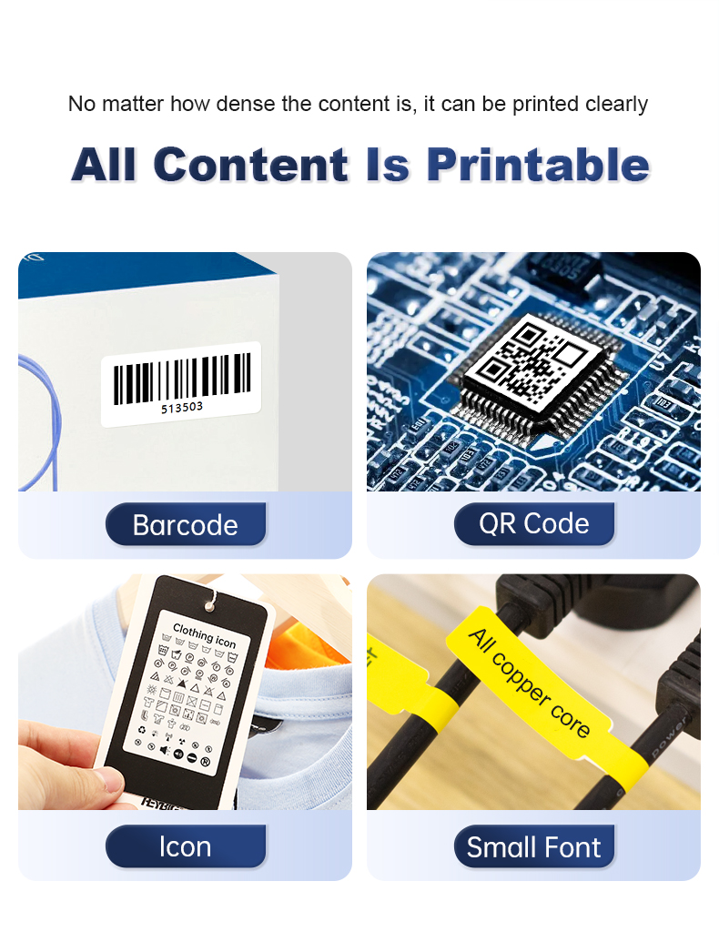CLABEL 230B HD Label Printer, Inkless Bluetooth Printer, Portable ...