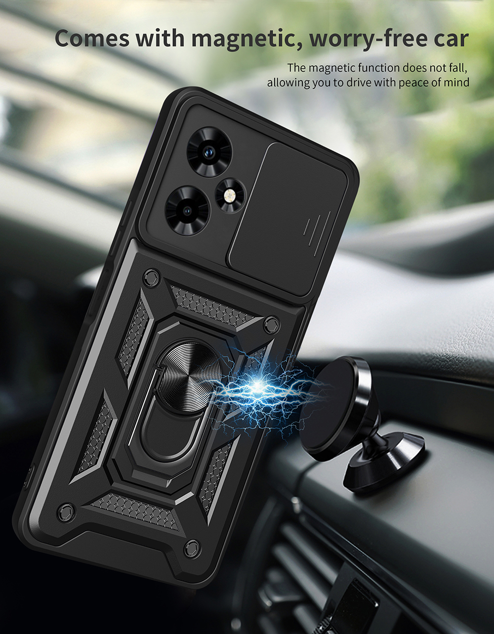 Lens Protection Armor Shockproof Case Infinix HOT 50 Pro Plus 50i 30 ...