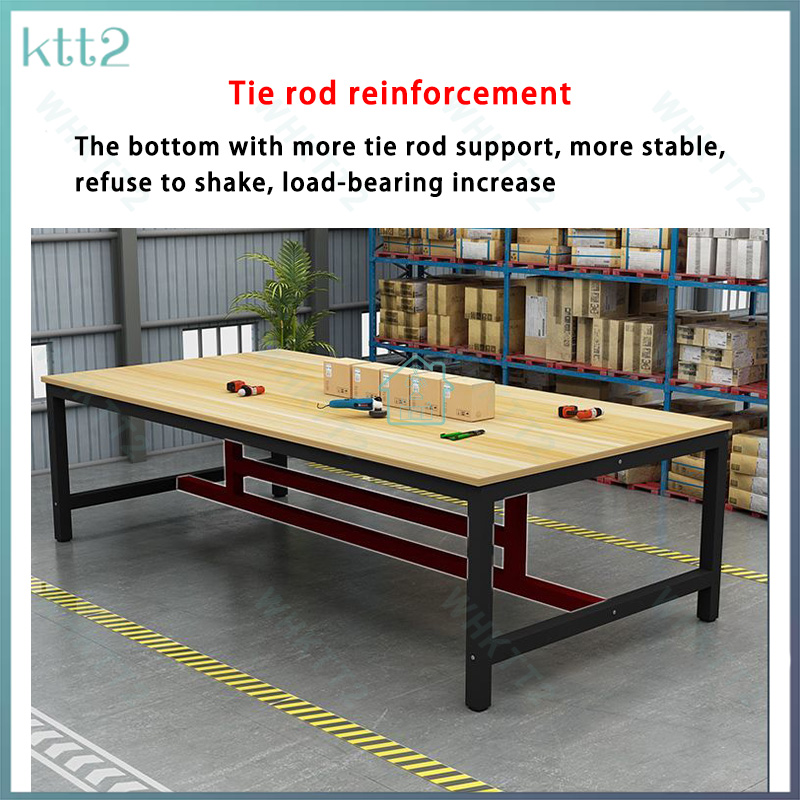 Workbench Double-layer express packing table packing table assembly ...