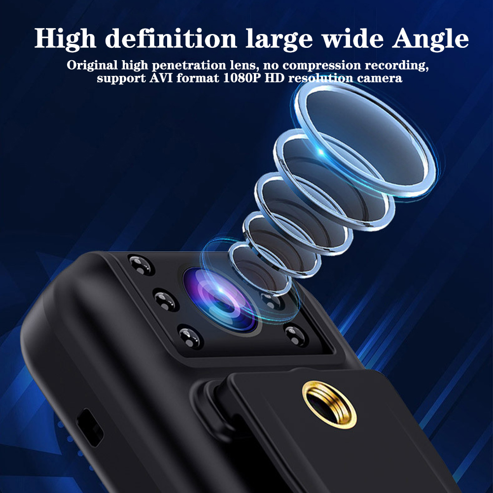 Mini Recorder Pocket Camera Sports Small Camcorder Hd 1080p Dv Magnetic ...