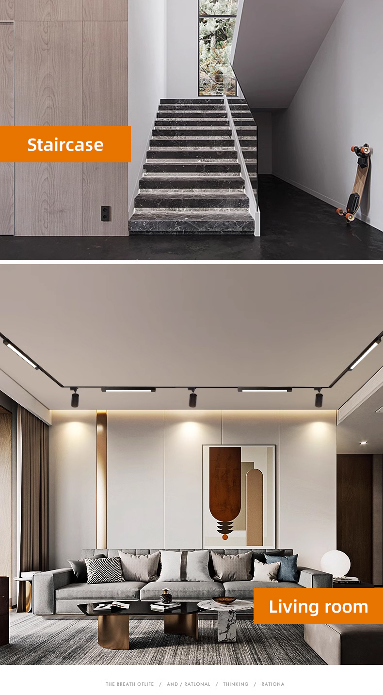 New Led Linear Track Light Bar 1 Set Track Lamp 230V Floodlight 20W 40W ...