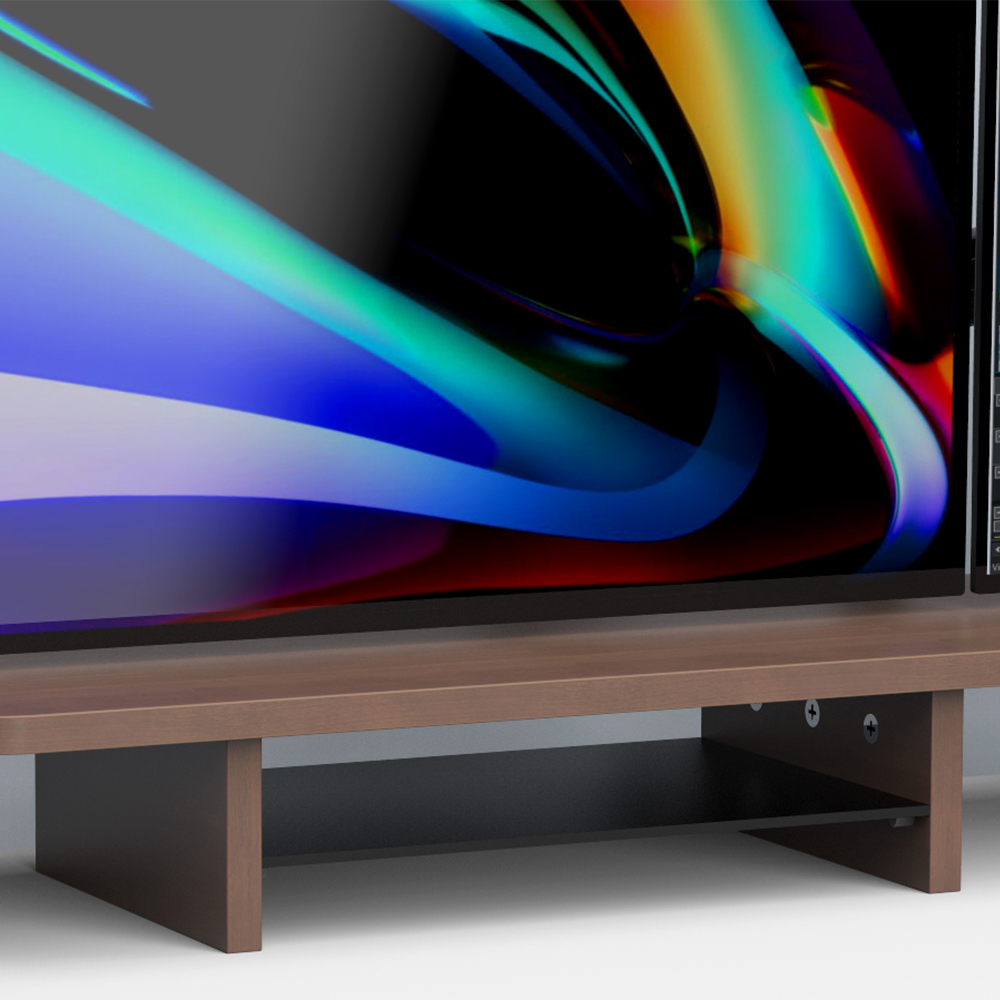 Flujo Dual Long Monitor Riser Stand - Enhance Your Desktop Setup with ...