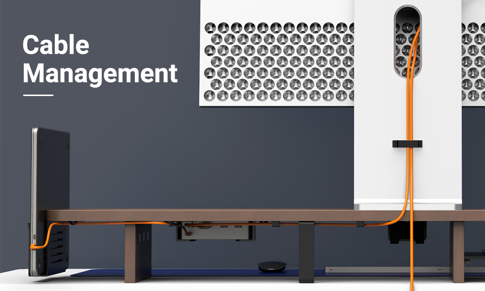 Flujo Dual Long Monitor Riser Stand - Enhance Your Desktop Setup with ...