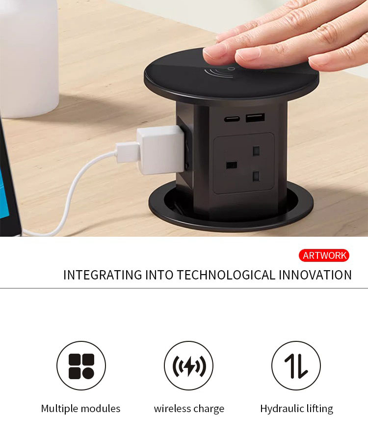 [LINKAGE] 2023 Brand New UK Plug Four-Sided USB Type-C Fast Charge ...