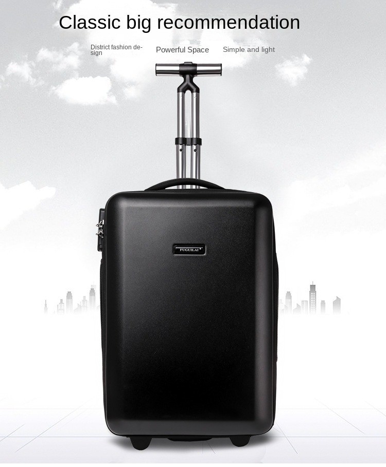 19 Inch Cabin Luggage Bag Lightweight Hardshell Travel Backpack ...