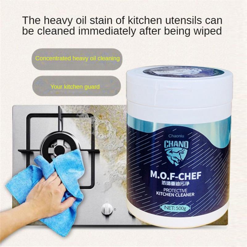 Kitchen Heavy Oil Cleaner Concentrated Oil Cleaning Powder