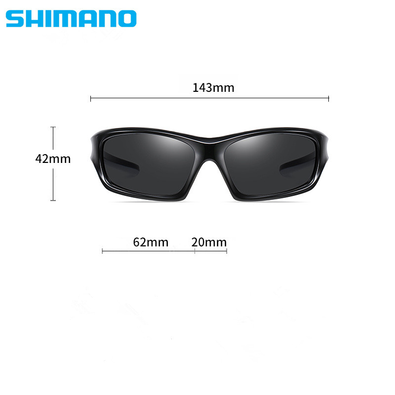 Occhiali Da Sole Polarizzati Shimano Protezione UV400 Per Uomo E - Foto 4