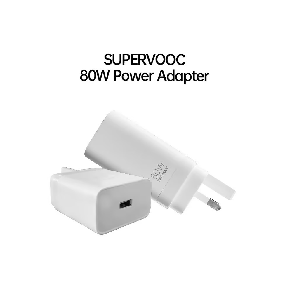 Chargeur et câble US-Prise 80W Super VOOC Chargeur Pour OPPO