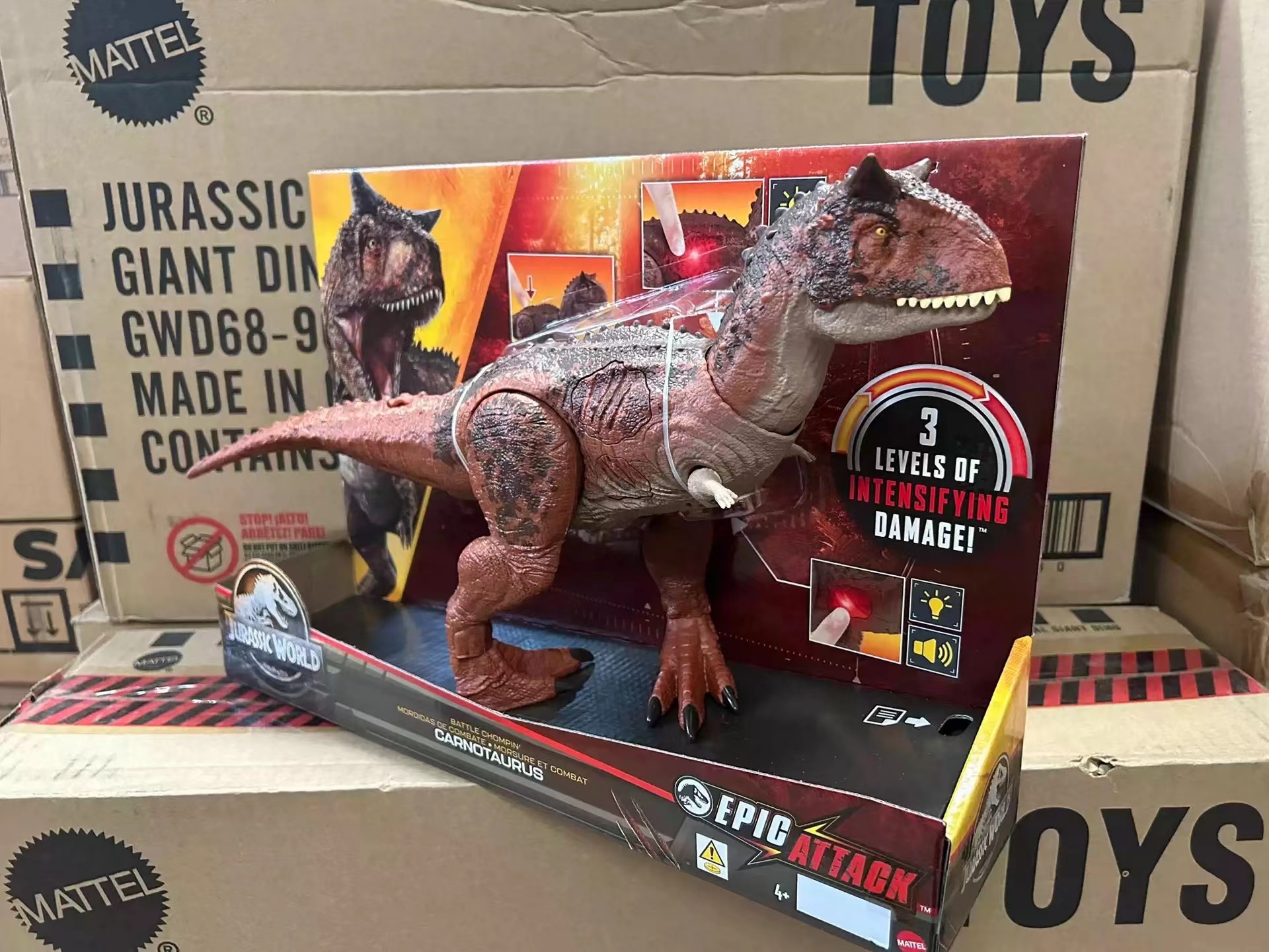 Jurassic World - Mattel - Battle Chompin' Carnotaurus
