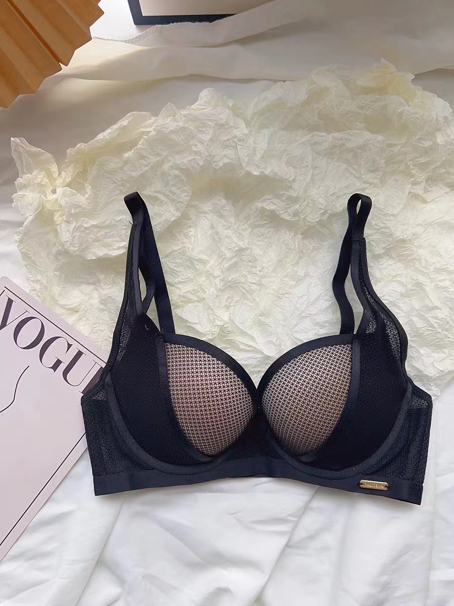 ready stock [Butterfly Cup] gathered underwear female small breasts ...