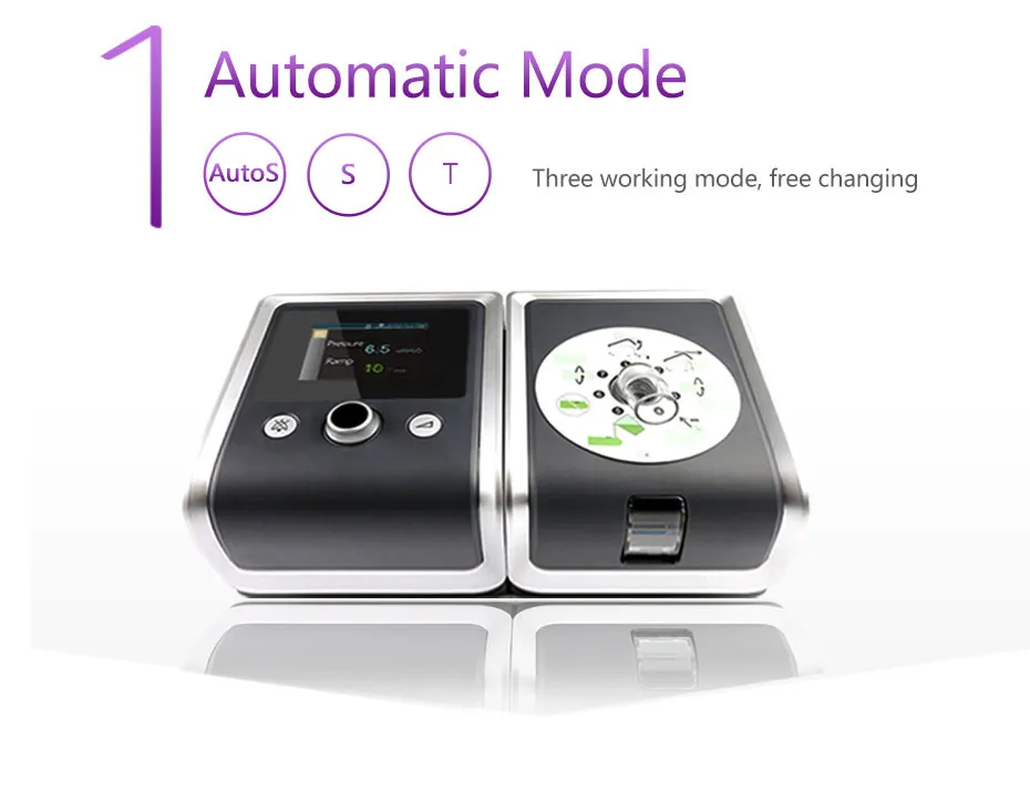 BMC T-25A BiPAP Machine Auto Noninvasive Ventilation Devices with Full ...