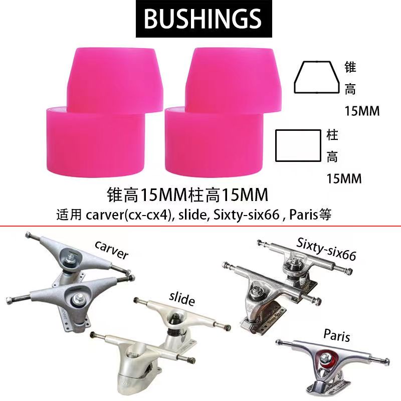 skateboard bushing pu mini logo hard 100a pu pro quality | Shopee Singapore