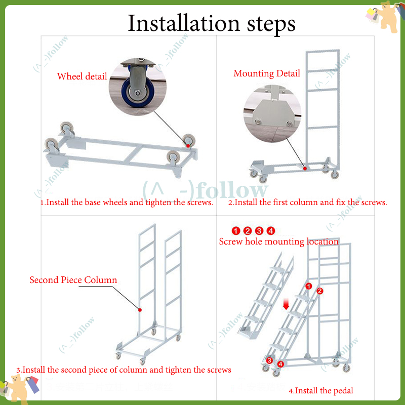 warehouse ladder ladder step ladder accessories 5 step Warehouse ...