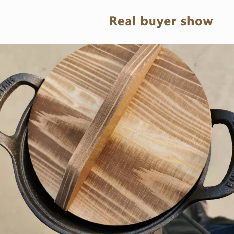 Uncoated Thick Iron Pot