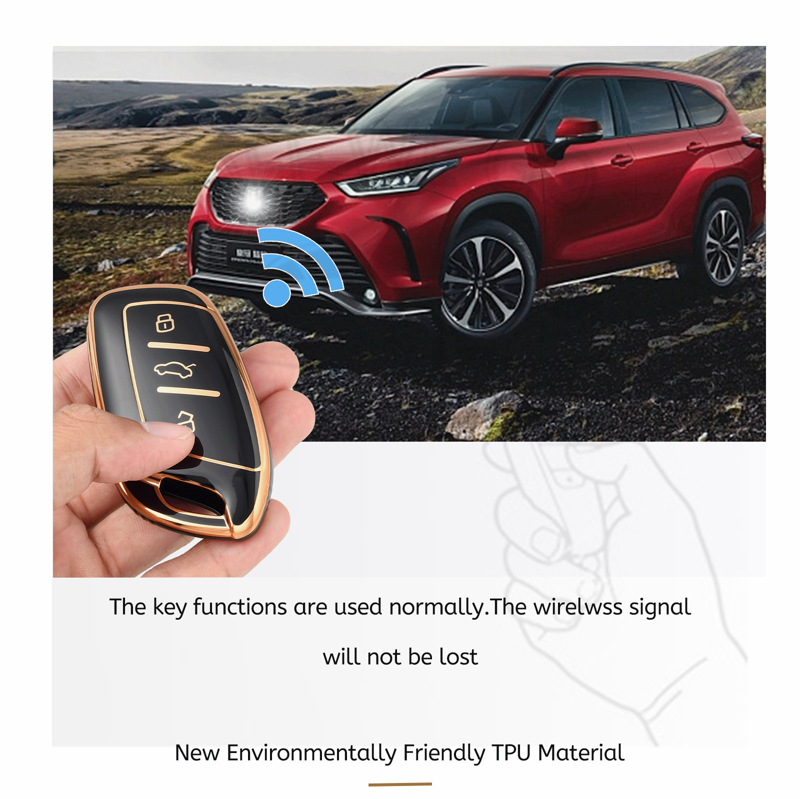 MG key cover For MG ZS EV MG6 EZS HS EHS 2019 2020 Roewe RX5 i6 i5 RX3 ...