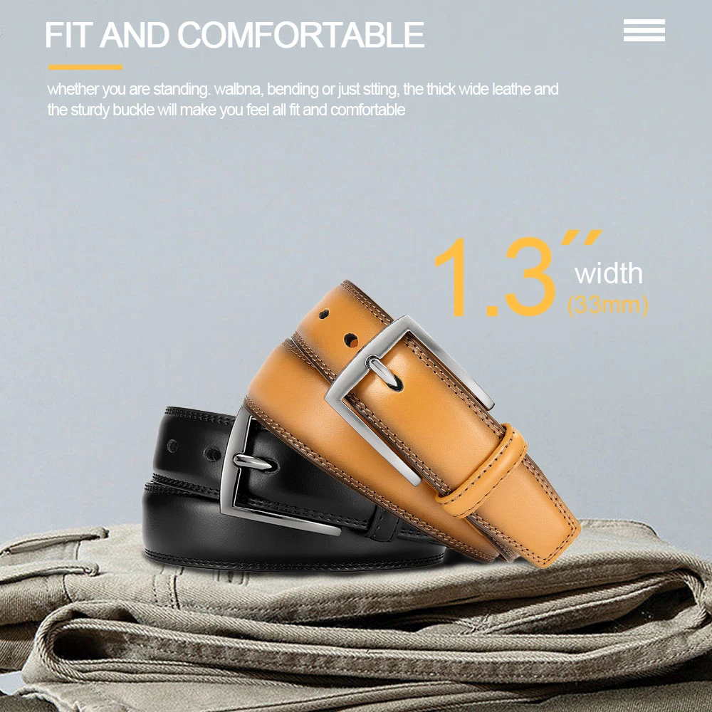 Leather belt main image 1
