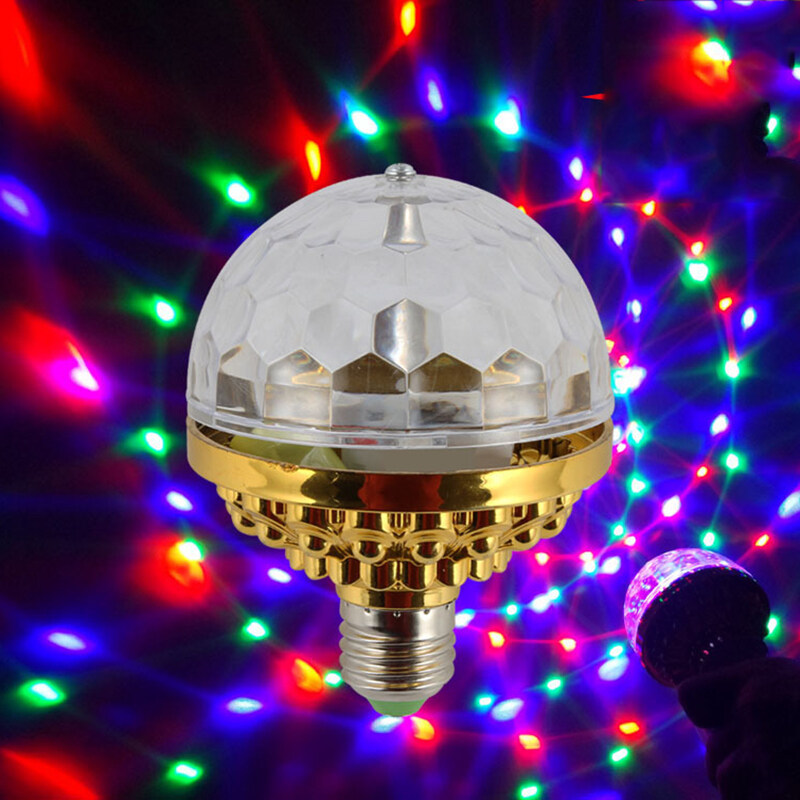 Colorful Rotating Light Bulb KTV Seven Color Flashing Stage Room ...
