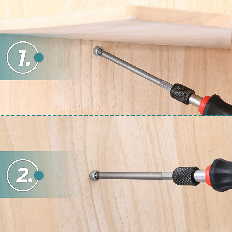 Ball End Hex Screwdriver Bit Set Magnetic Hexagon Head Allen Wrench ...