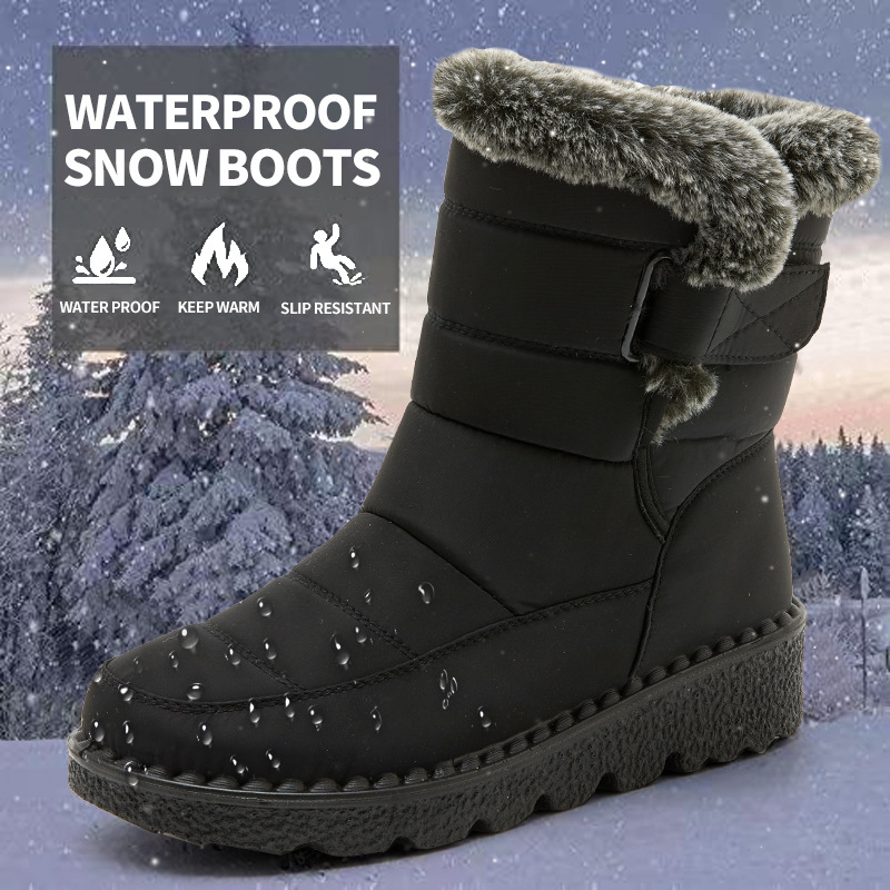 ROWAN | Warm Fur Lined Waterproof Winter Boots