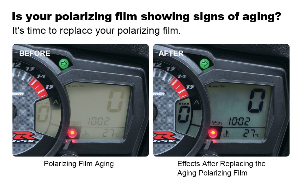 Selens Polarizing Film 2PCS 20×30CM Adhesive Polarized Sheets ...