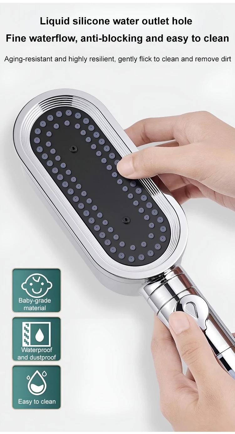 3 In 1 High Pressure Shower Head With Filter Shower Head High Pressure ...