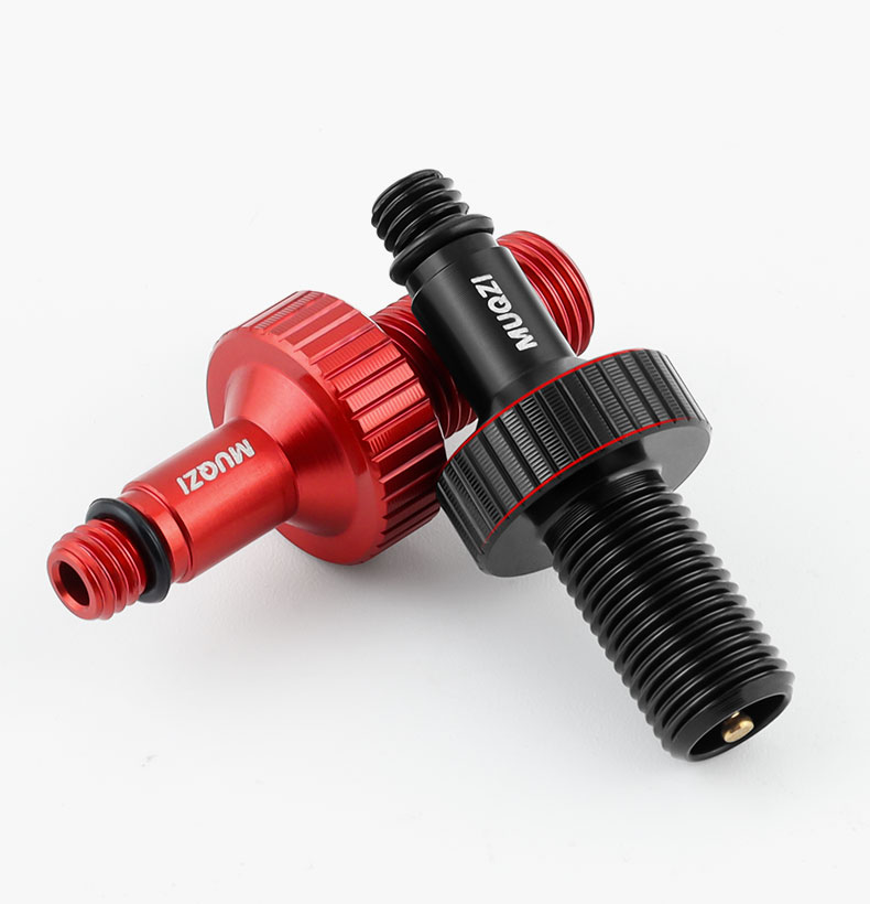 MUQZI Bicycle Air Rear Shock Valve Adapter MTB Bike Rear Shock Air ...