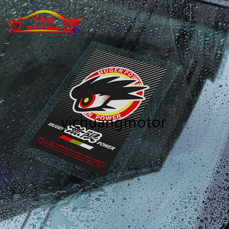 Spoon Unlimited JS Art Front Windshield Sticker JDM Electrostatic Car ...