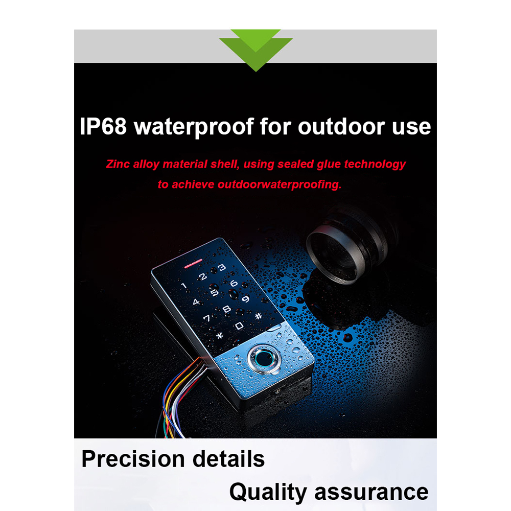TF1 IP68 Waterproof WIFI TUYA APP Biometric Fingerprint Access ...