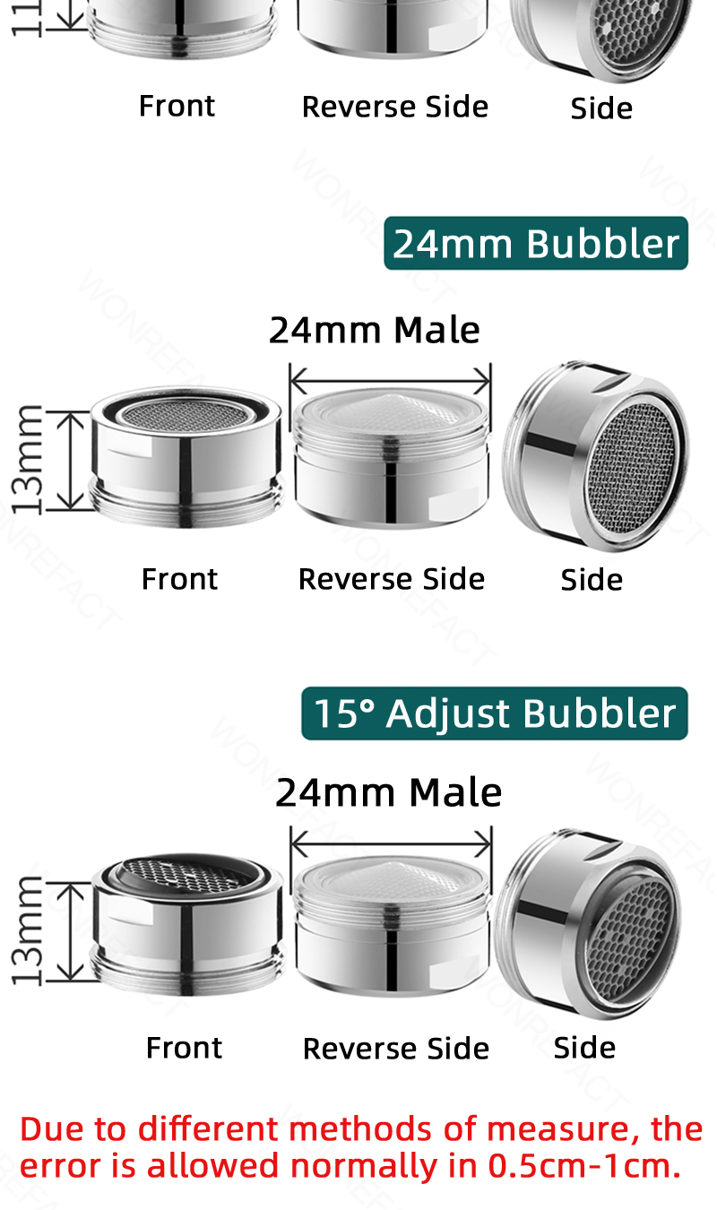 Faucet Bubbler Kitchen Faucet Aerator Bathroom Household Diffuser Tap ...