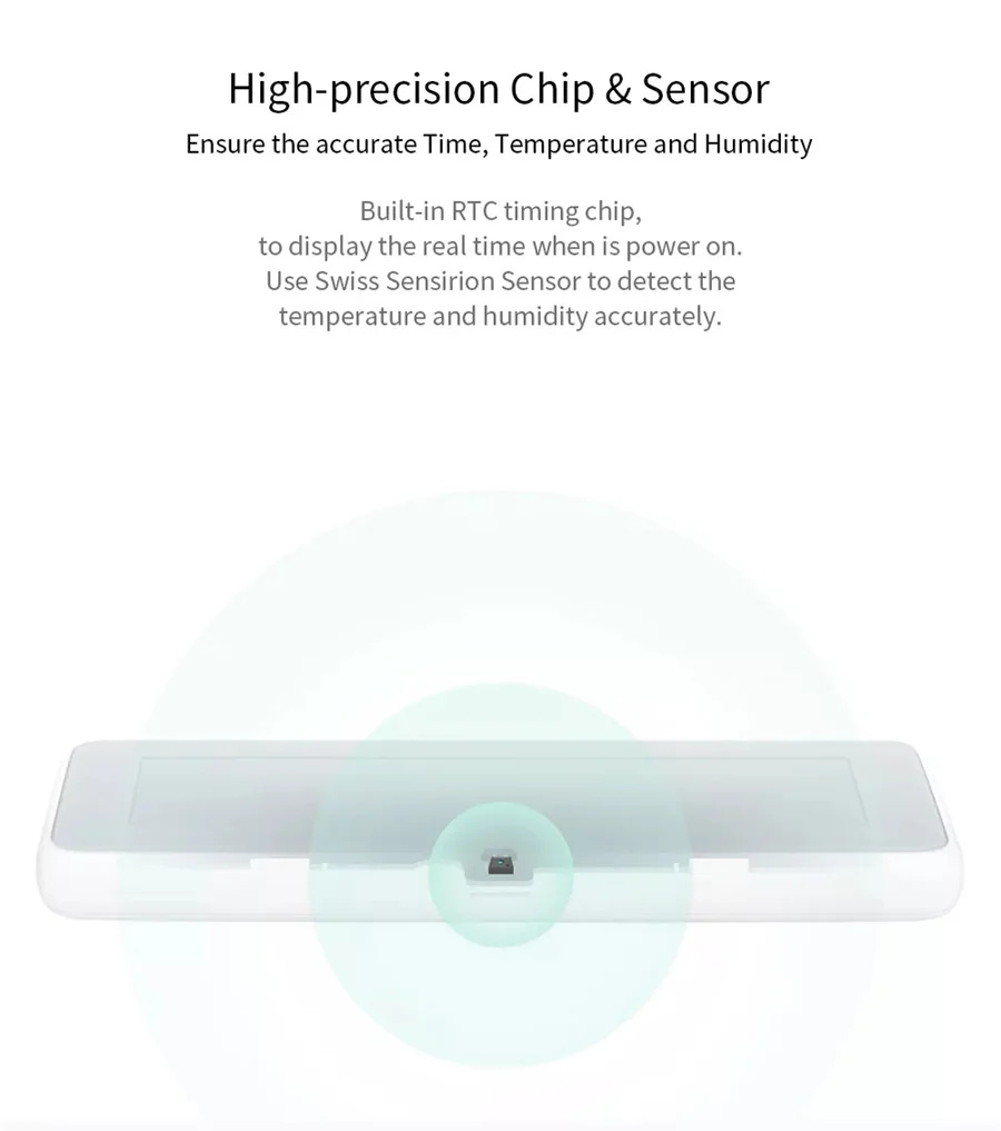 Xiaomi Mijia Smart Temperature Humidity Pro Electronic Digital Clock ...