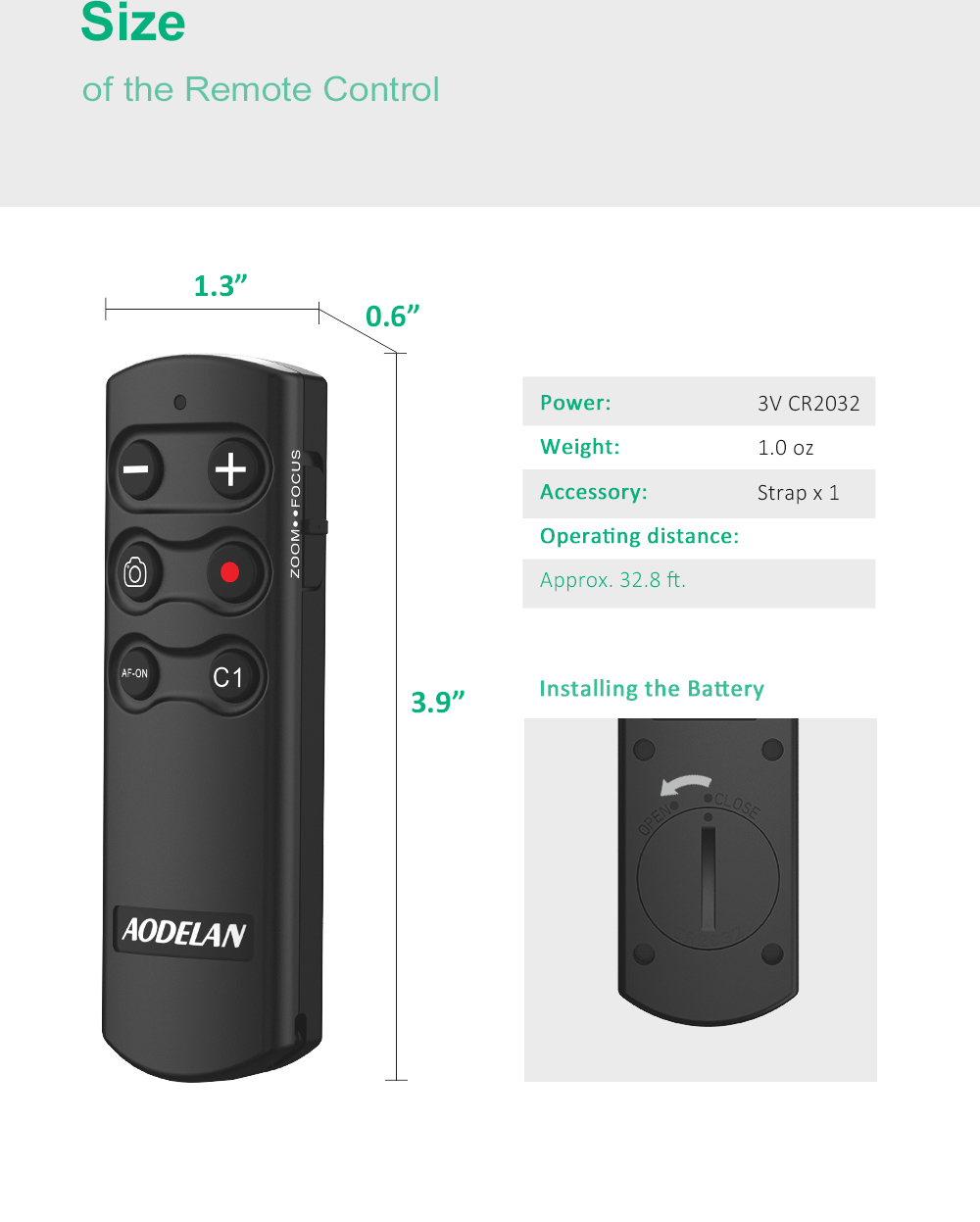 【COD】Wireless Bluetooth Remote Control Camera Shutter Release for Sony ...