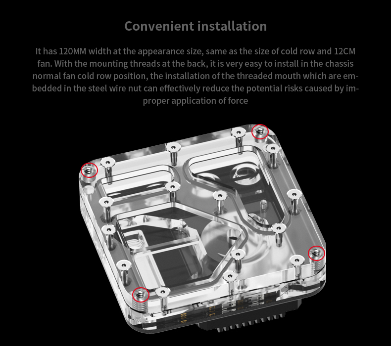 Barrow Distroplate Watercooling 120/240/360MM Universal Integrated Pump ...