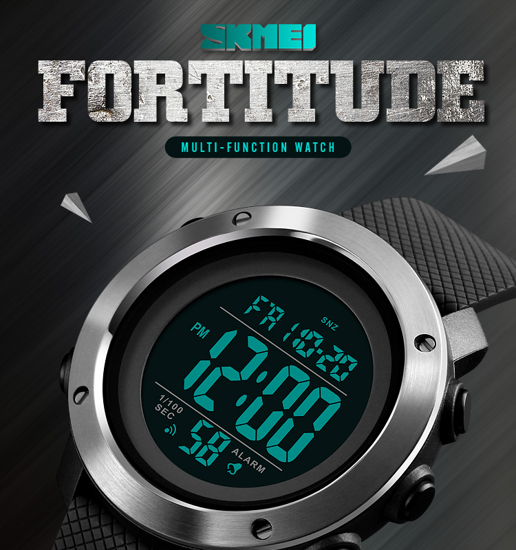 SKMEI1426 Digital Movement Watch for Men 50M Waterproof EL Backlight ...