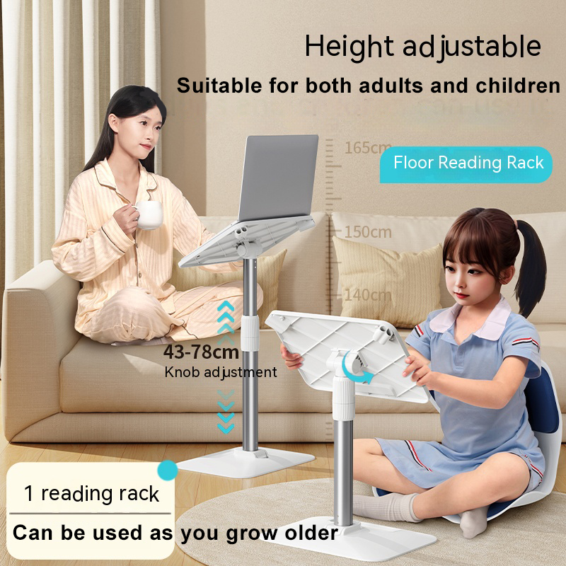 OATSBASF Adjustable 43-78CM Portable Laptop Table Book Stand For ...