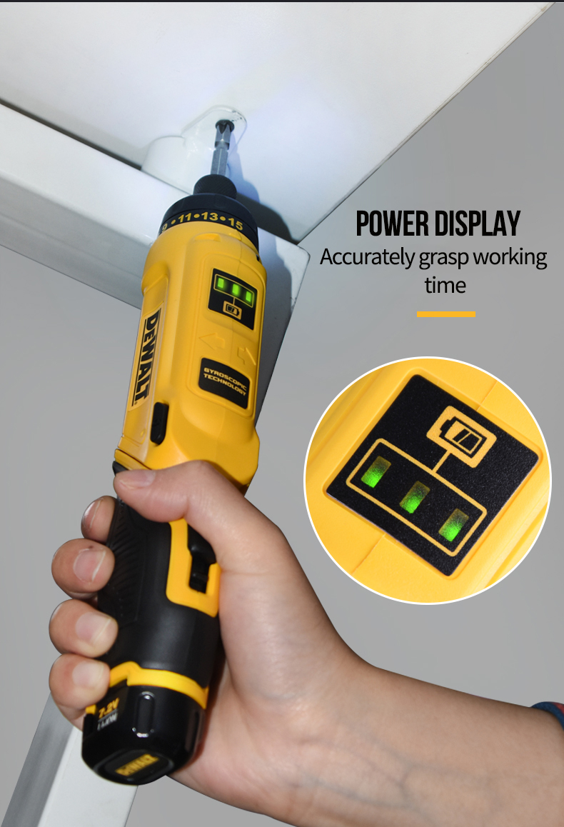 DEWALT DCF680 Mini Electric Screwdriver Set Smart Cordless