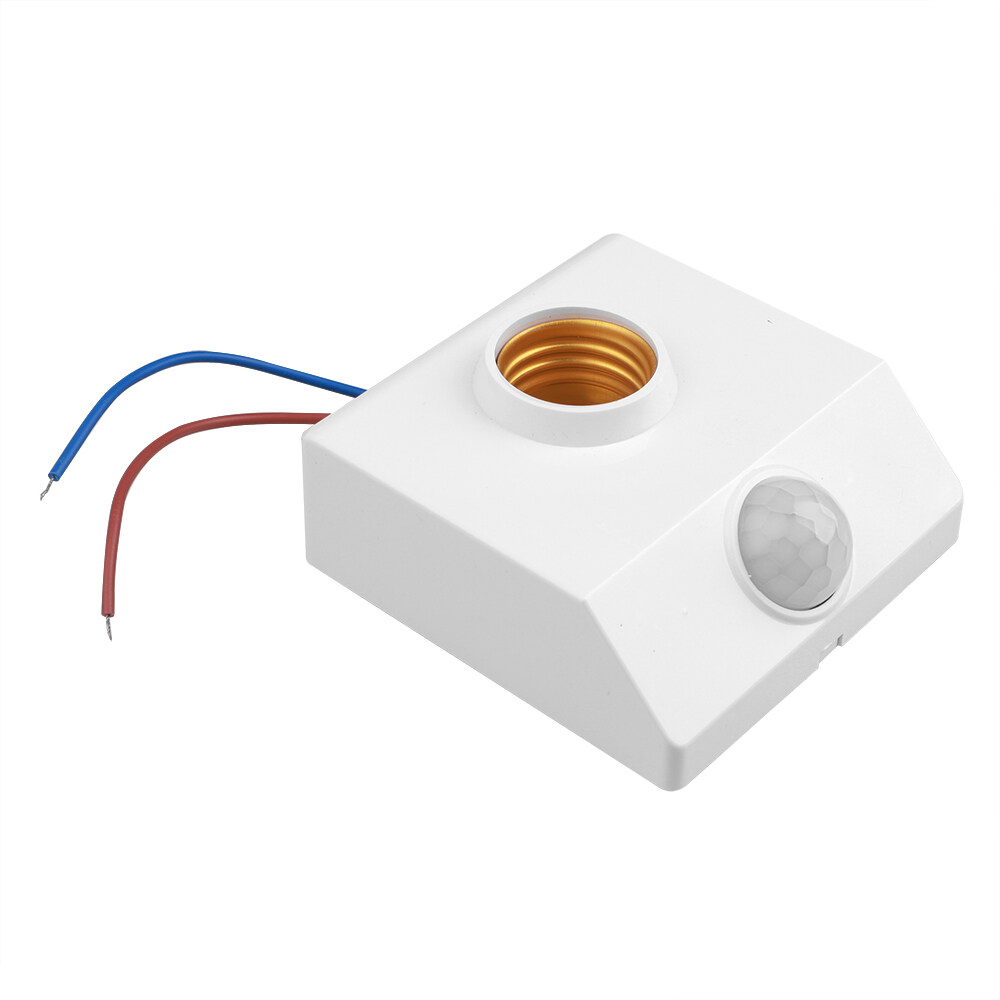 2PCS Automatic Human Body Infrared IR Sensor LED Bulb Light E27 Base ...