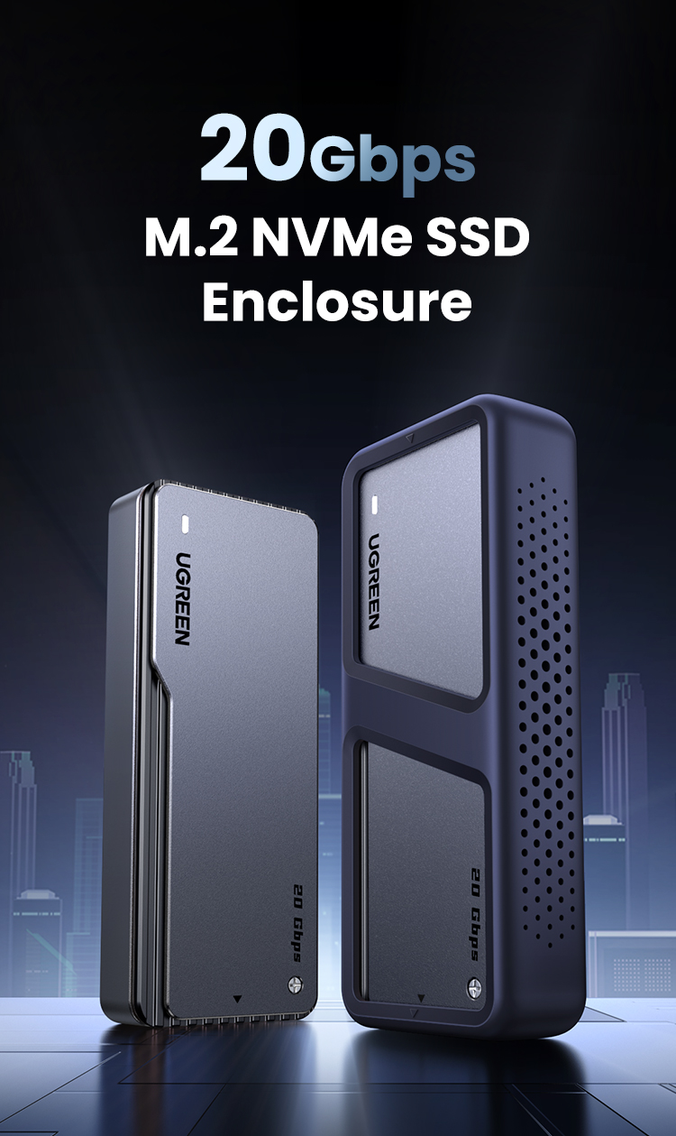 M.2 SATA SSD Enclosure: ORICO RGB SSD M2 Case, 10Gbps USB3.1 Gen2 Aluminum For 2230/2242/2260/2280 M Key NVMe Solid State Drive From Ddmyhome, $84.76