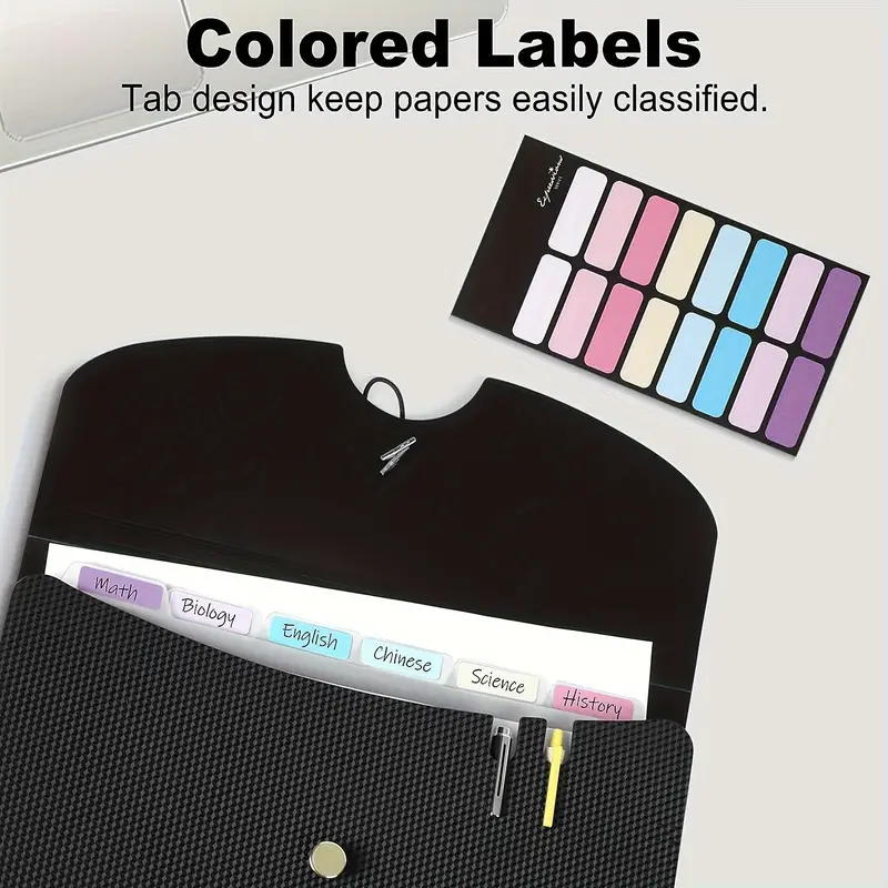 Expanding 1pc File Folder With Pockets Letter A4 Paper Accordion ...