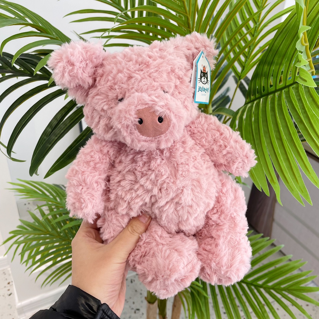 jELLYCAT Barnabus Pig Plush Toy Huge & Medium | Shopee Singapore