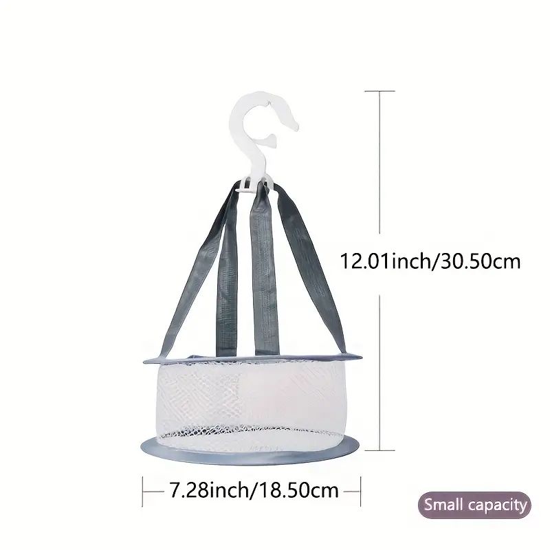 Drying Basket Windproof Drying Basket Foldable Polyester 360 Degrees ...