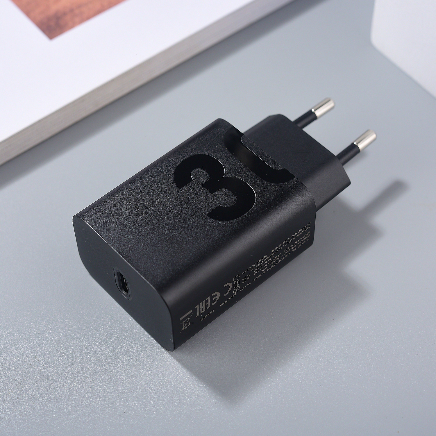 Original Motorola 30W Turbo Charger USB Type C PD Fast Charger